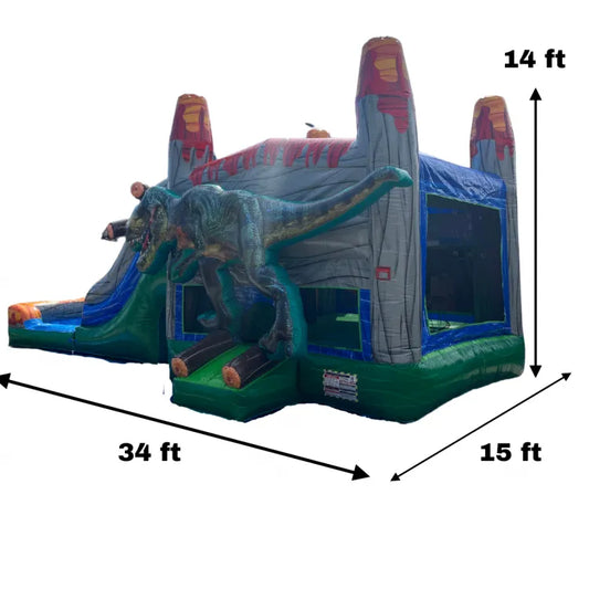 Slide Combo T-Rex Inflatables