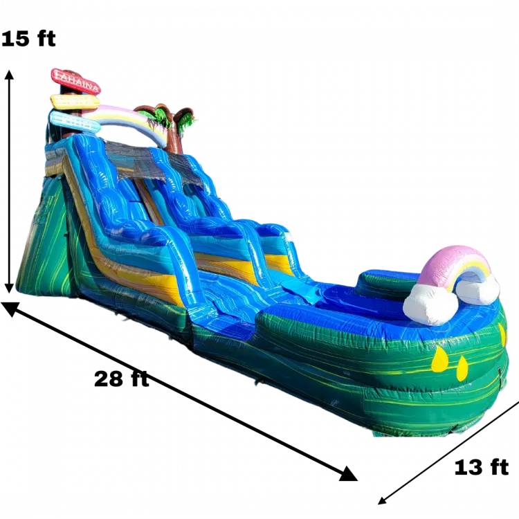 Beach Vibes 15ft Inflatable Combo
