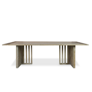 Esther rectangular dining table modern design ideal for kids rentals in Atlanta, GA
