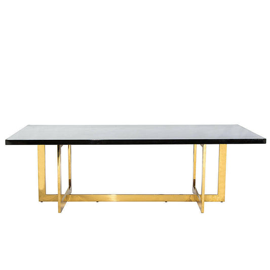 Table Dining - Monroe Gold Black