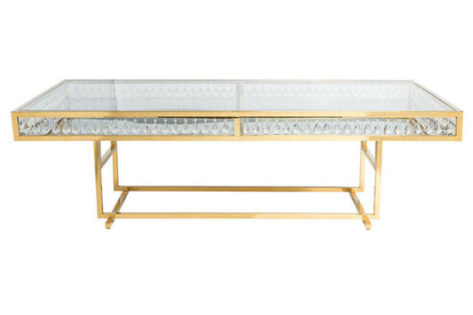 Glass Table Diamond Edge