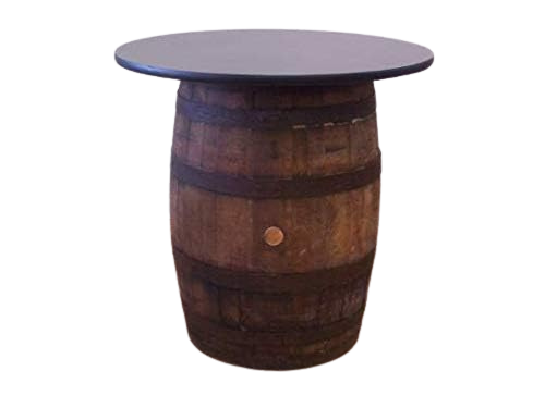 Whiskey barrel table or Bar rental in Atlanta GA
