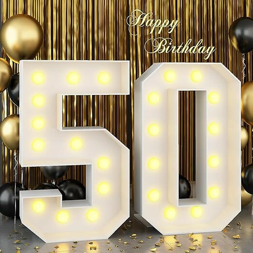 LED Marquee: Number 50