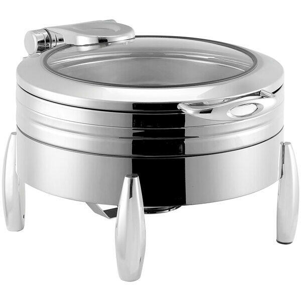 Chafer 6 qt Round Glass Top