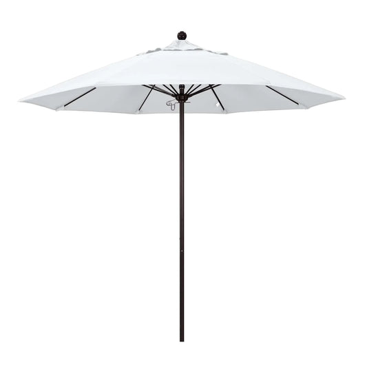 9' Patio Umbrella with Bronze Pole and Sunbrella Canopy