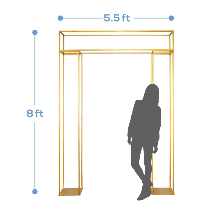 Metal Arch - Ceremony Gold