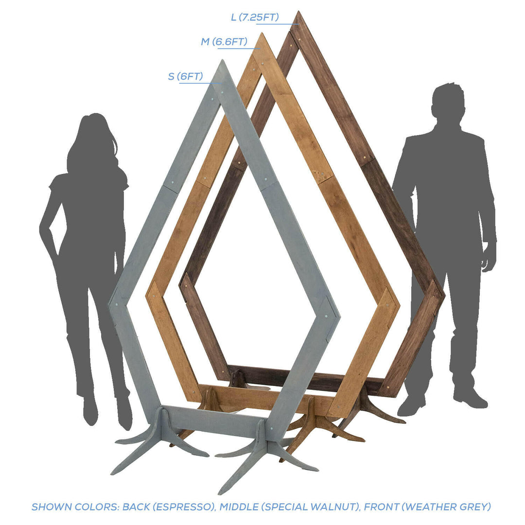 Wood Arch - Diamond