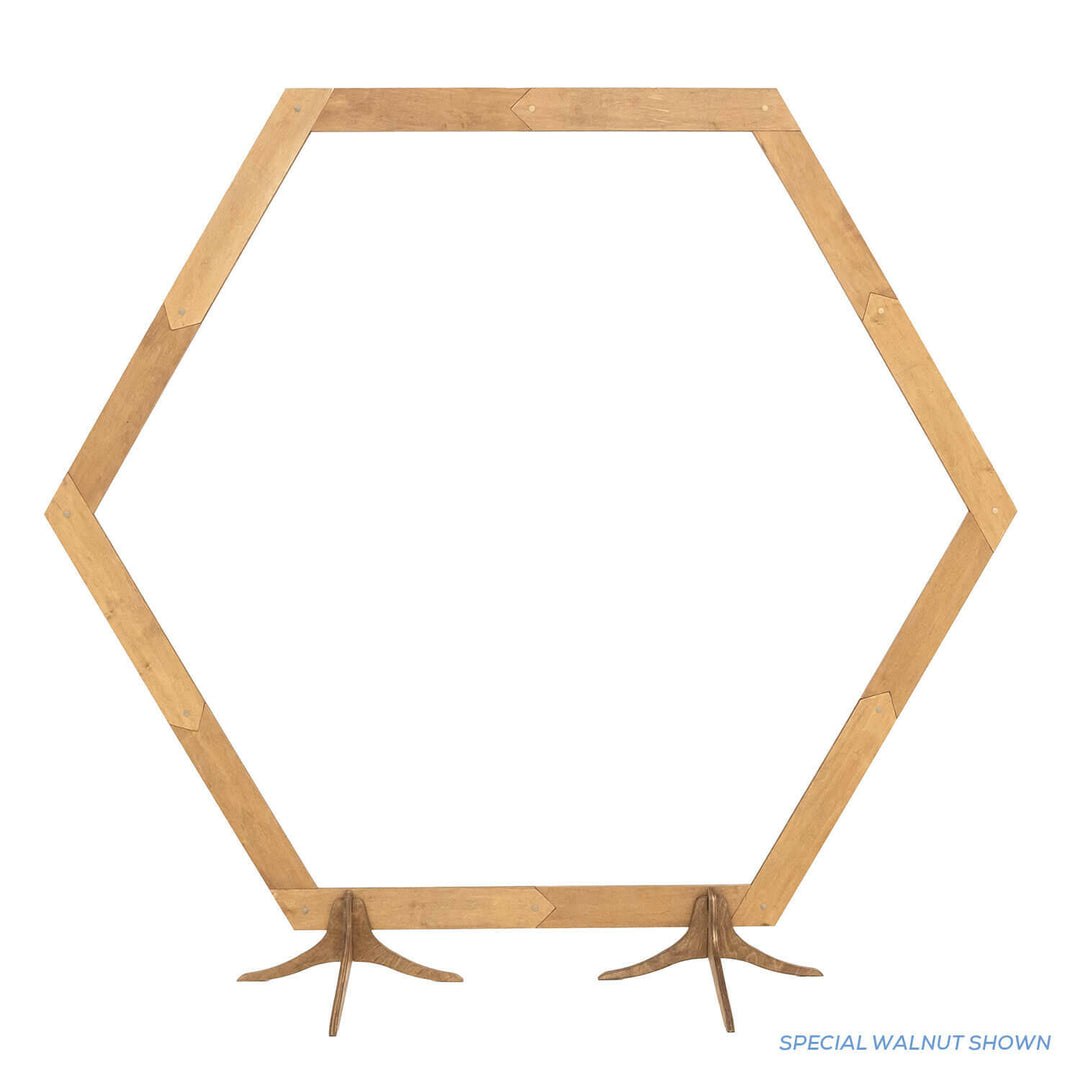 Wood Arch - Hexagon