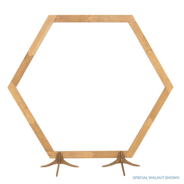 Wood Arch - Hexagon
