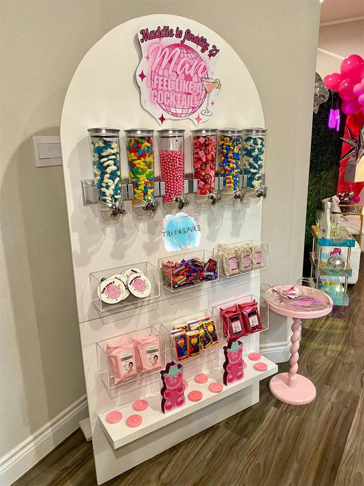 4ft x 8ft Treat & Favors Wall Rental l Atlanta, GA