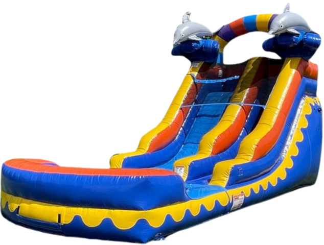 Inflatable Combo: Dolphin Drop 18ft