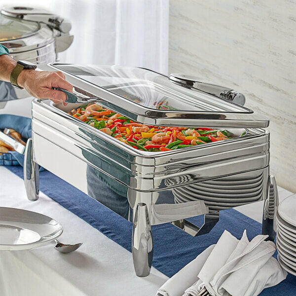 Chafer 6 qt Round Glass Top