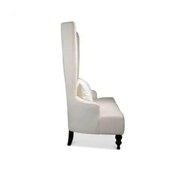 Burlap Loveseat - Ivory
