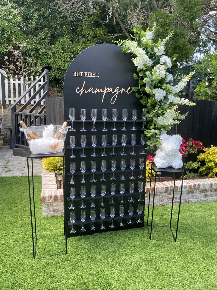 Full Arch Chiara Champagne Wall Rental | Wow Event Rentals Atlanta