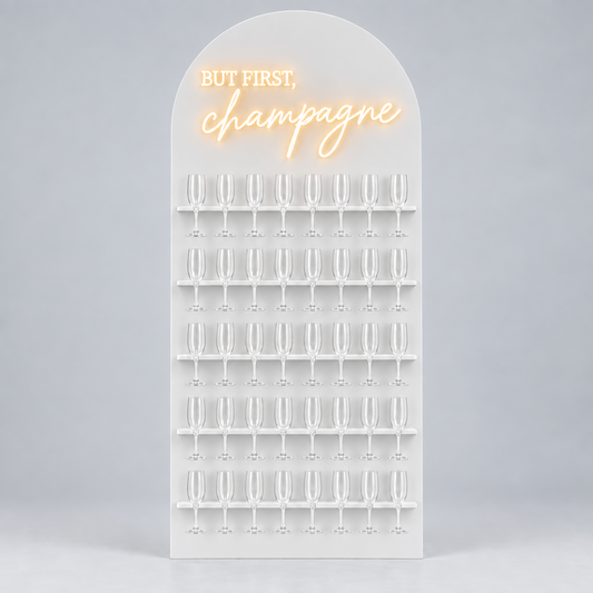 Full Arch Chiara Champagne Wall Rental | Wow Event Rentals Atlanta