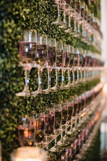 Champagne Wall