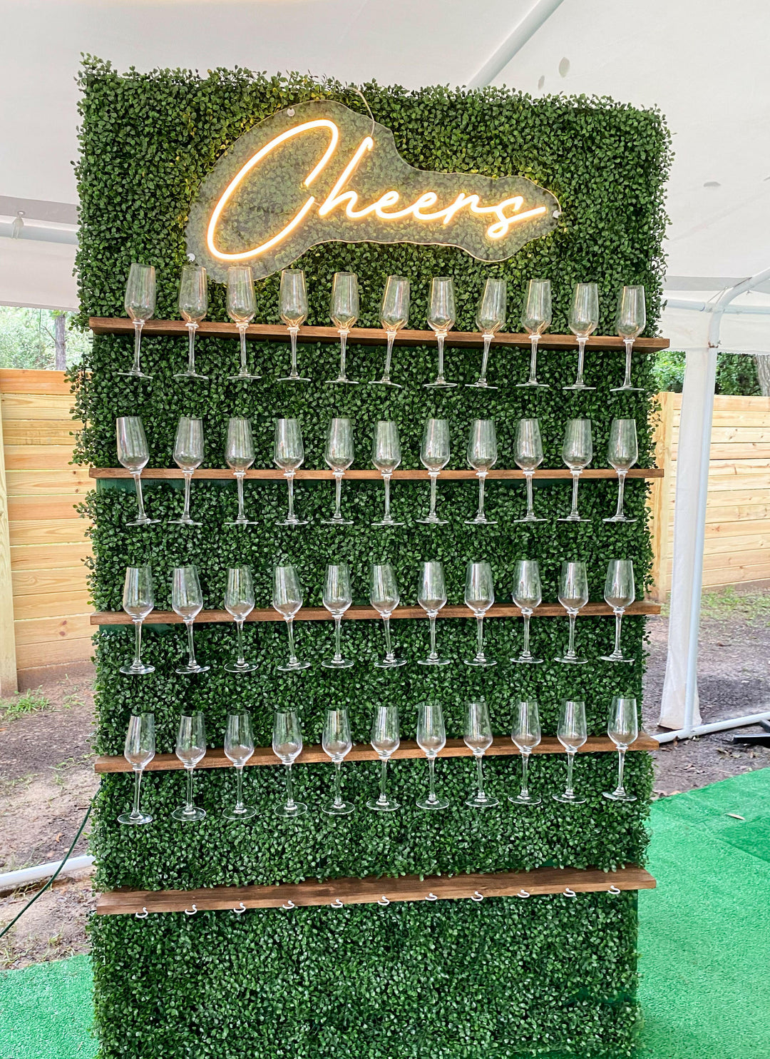 Champagne Wall