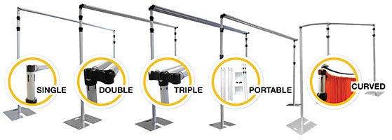 Pipe and Drape Backdrop Stand