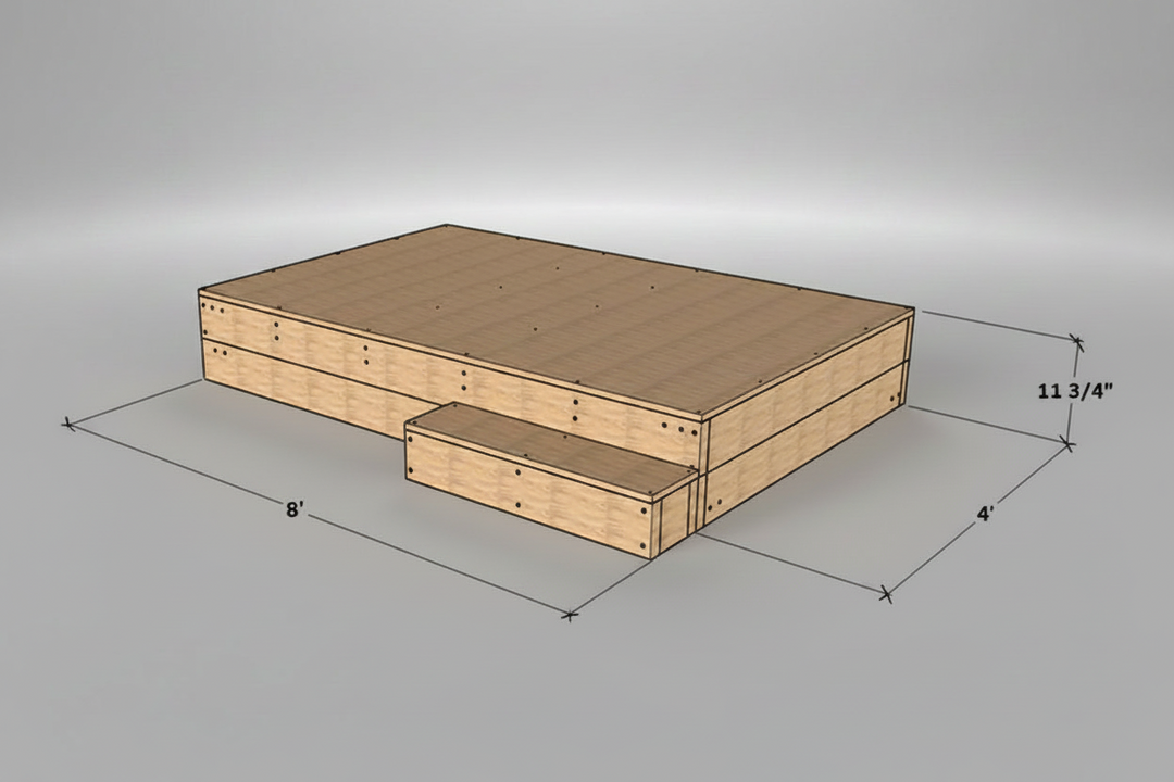 Wedding Stage Wooden Event Platform Rectangle | WOW Event Rentals