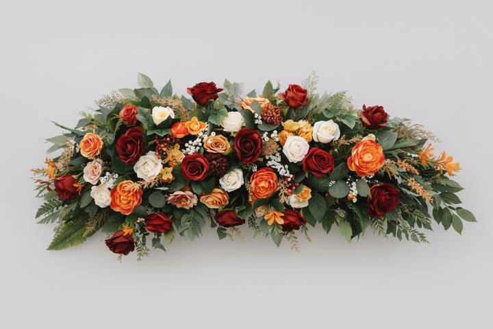 Flower  Arch Swag: Autumn, Terracotta