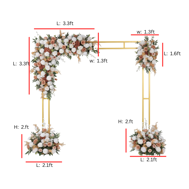 Flower Fall Arrangement,– Rental Atlanta