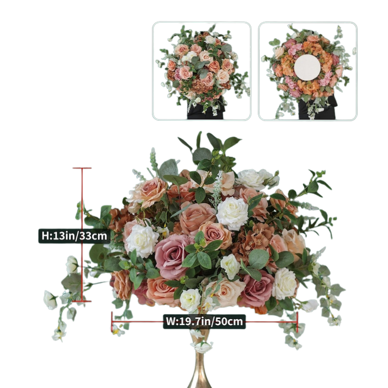Flower Ball Fall, Autumn, Terracotta – Rental Atlanta