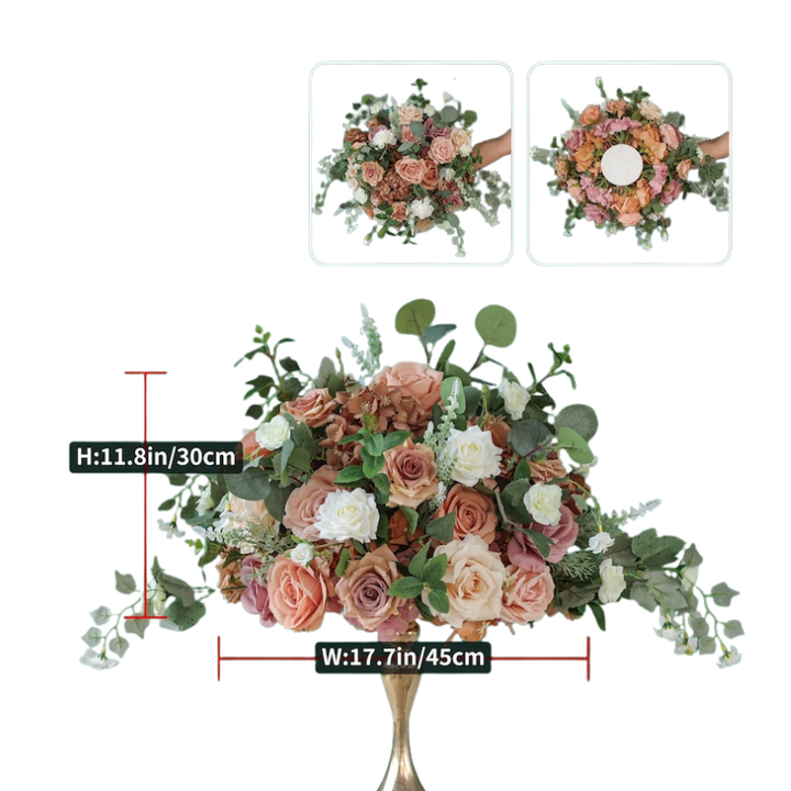Flower Ball Fall, Autumn, Terracotta – Rental Atlanta