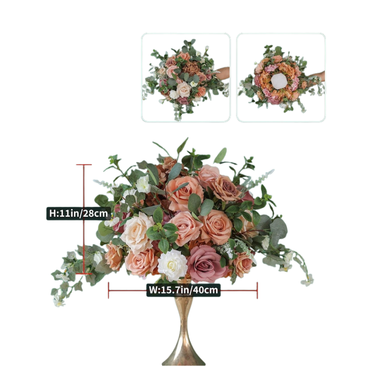 Flower Ball Fall, Autumn, Terracotta – Rental Atlanta