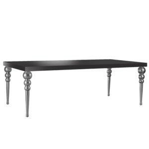Table Dining - Heritage Black & Black