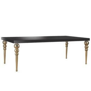 Table Dining - Heritage Black & Black