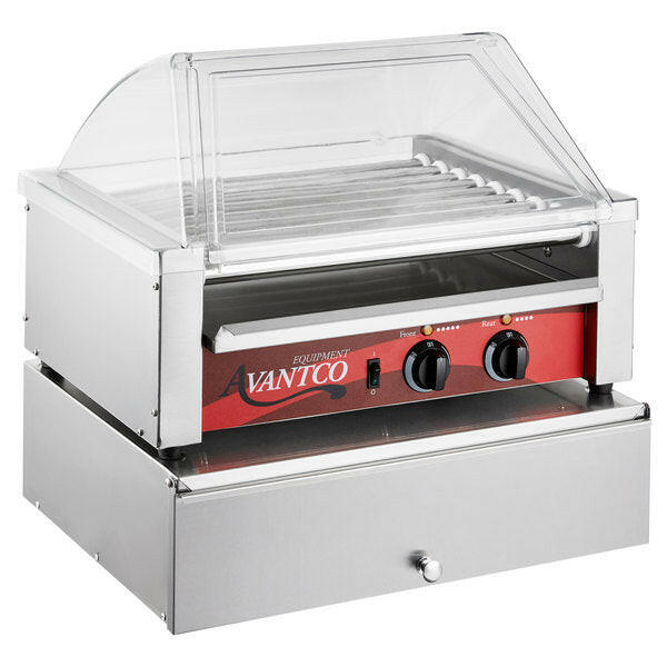 Hot Dog Roller Grill & Bun Steamer