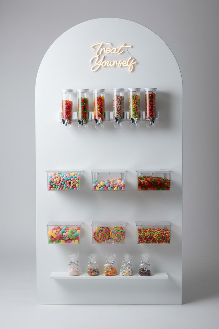 4ft x 8ft Treat & Favors Wall Rental l Atlanta, GA