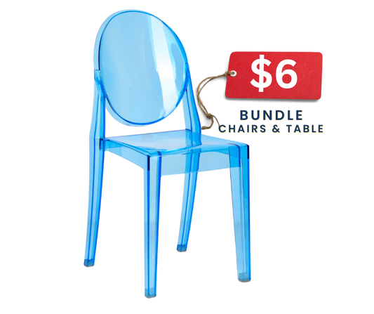 Kids Acrylic Rental Chairs Atlanta, GA