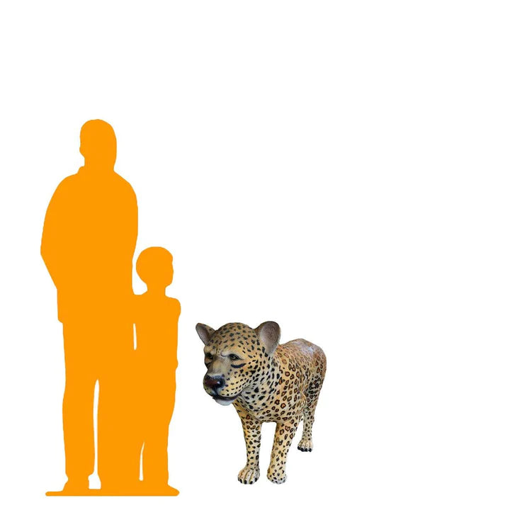 Jungle: Leopard Statue