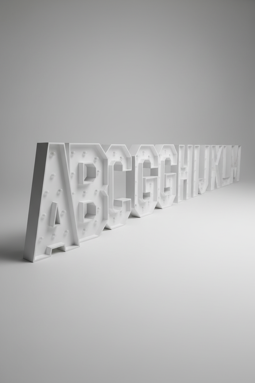 Marquee Letters A-Z Rentals in Atlanta, GA