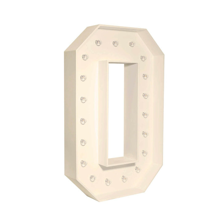 Wood Marquee: Number 1-10