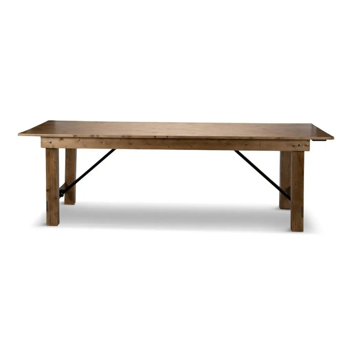 Kid's Farmhouse Table -  Solid Pine seats 14