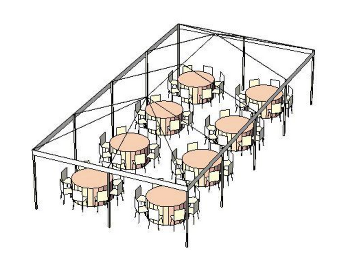 Package C: 80 Guest & 20x 40 Tent