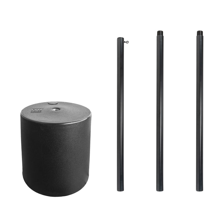 Freestanding String Light Pole Stand with Tank Base