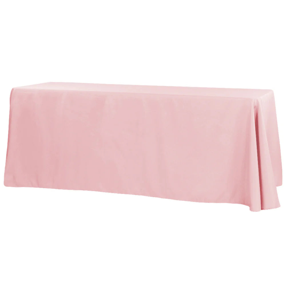 Rectangular Oblong (Square Corners)  Premium Polyester Tablecloth Linens