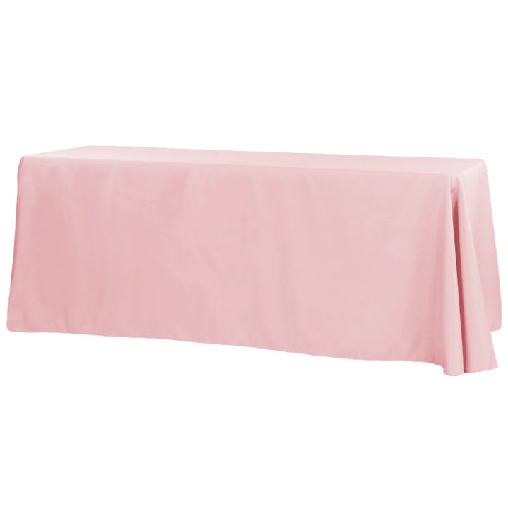 Rectangular Oblong (Square Corners)  Premium Polyester Tablecloth Linens