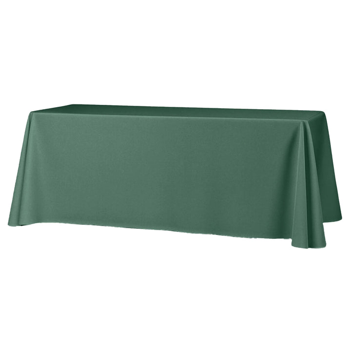 Rectangular Oblong (Square Corners)  Premium Polyester Tablecloth Linens