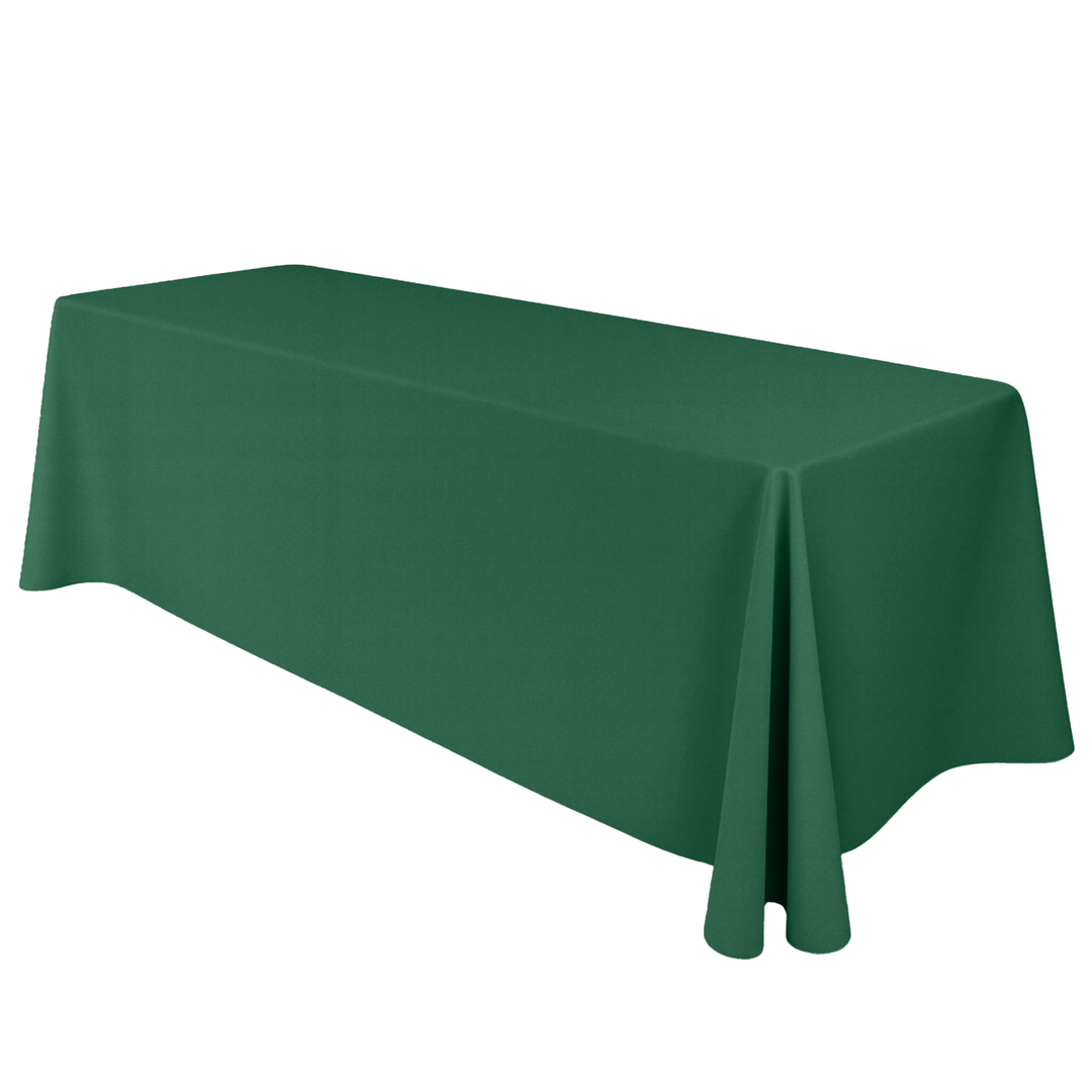 Rectangular Oblong (Square Corners)  Premium Polyester Tablecloth Linens