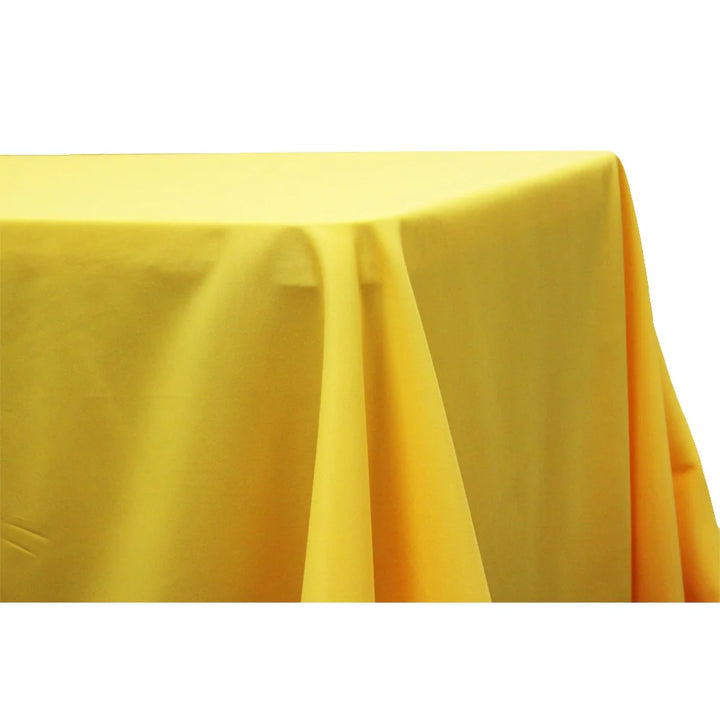 Rectangular Oblong (Square Corners)  Premium Polyester Tablecloth Linens
