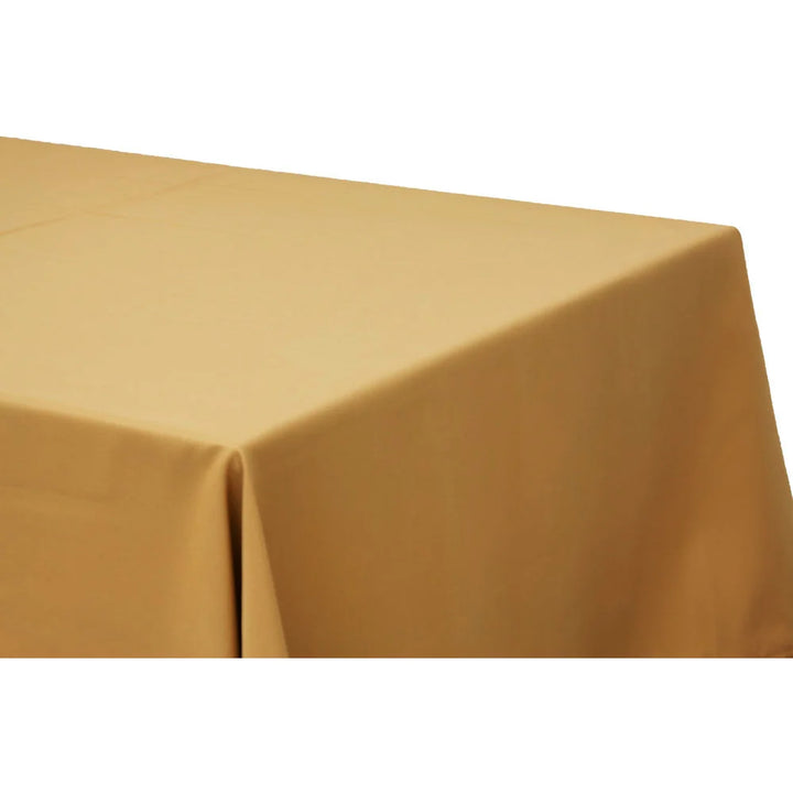 Rectangular Oblong (Square Corners)  Premium Polyester Tablecloth Linens