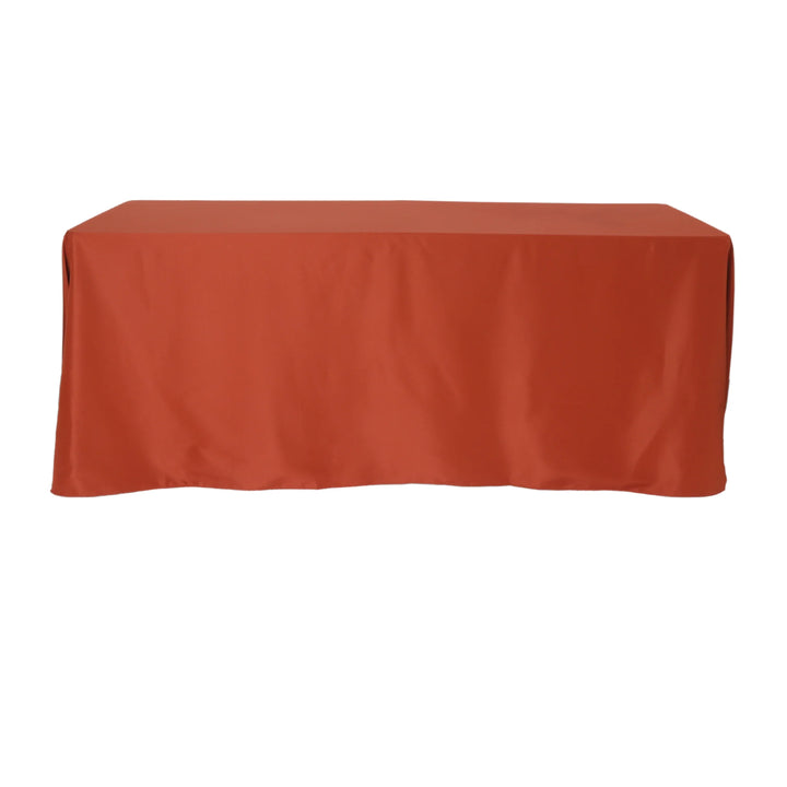 Rectangular Oblong (Square Corners)  Premium Polyester Tablecloth Linens
