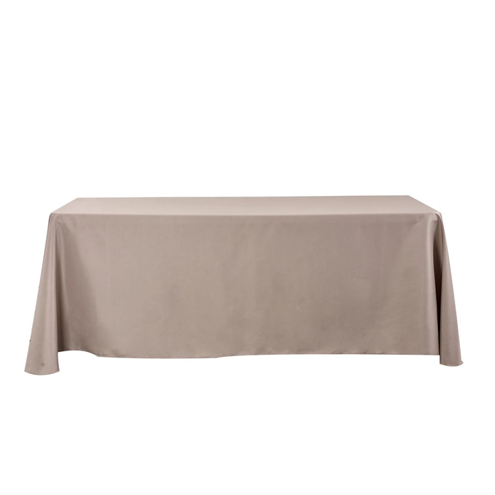 Rectangular Oblong (Square Corners)  Premium Polyester Tablecloth Linens