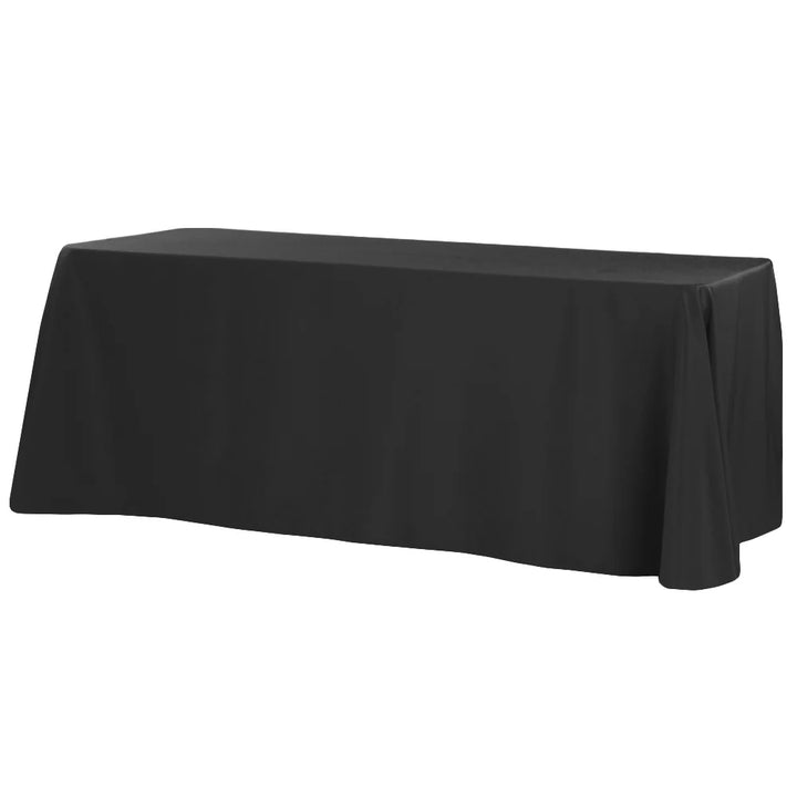 Rectangular Oblong (Square Corners)  Premium Polyester Tablecloth Linens