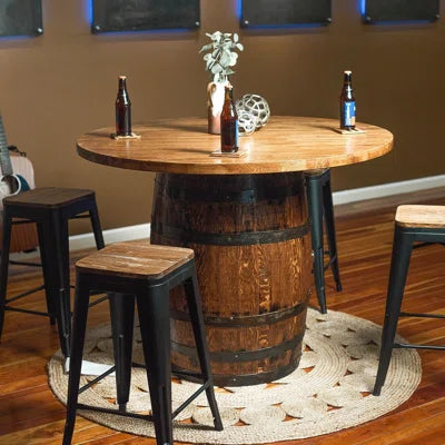 Whiskey barrel table or Bar rental in Atlanta GA