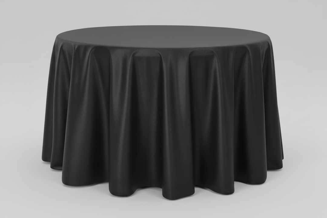 Round Tablecloth Polyester Atlanta Rental